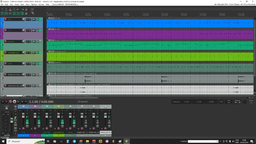 PISEIRO CORNETINHA - PROJETO FL STUDIO - ABLETON LIVE