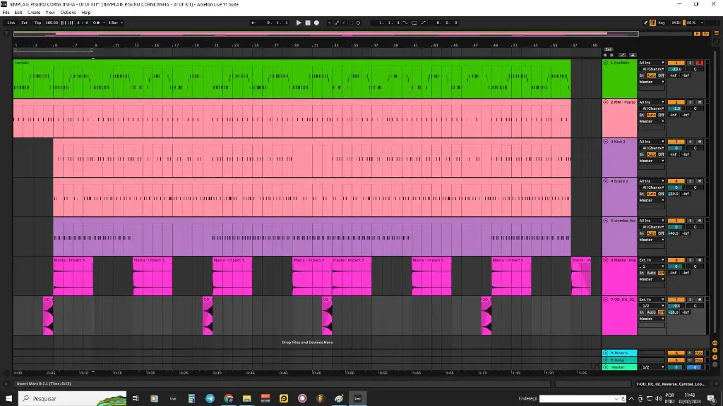 PISEIRO CORNETINHA - PROJETO FL STUDIO - ABLETON LIVE