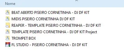 PISEIRO CORNETINHA - PROJETO FL STUDIO - ABLETON LIVE