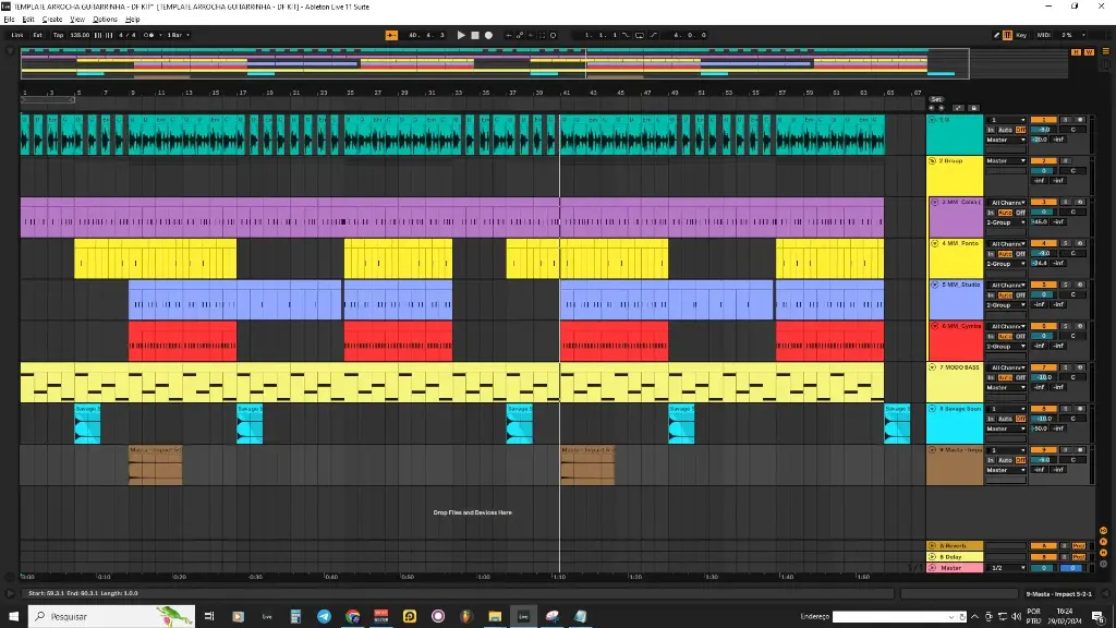 BASE ARROCHA GUITARRINHA - PROJETO FL STUDIO - ABLETON LIVE