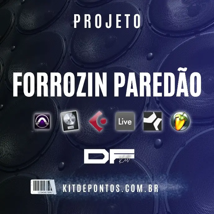 BASE FORROZIN PAREDÃO PROJETO - FL STUDIO - ABLETON