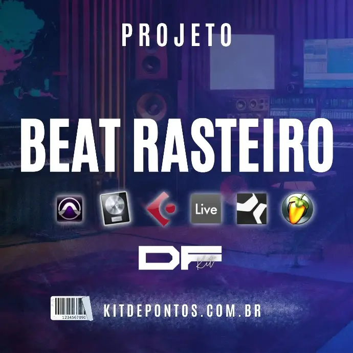 BEAT FUNK RASTEIRO - PROJETOS - FL STUDIO - ABLETON LIVE