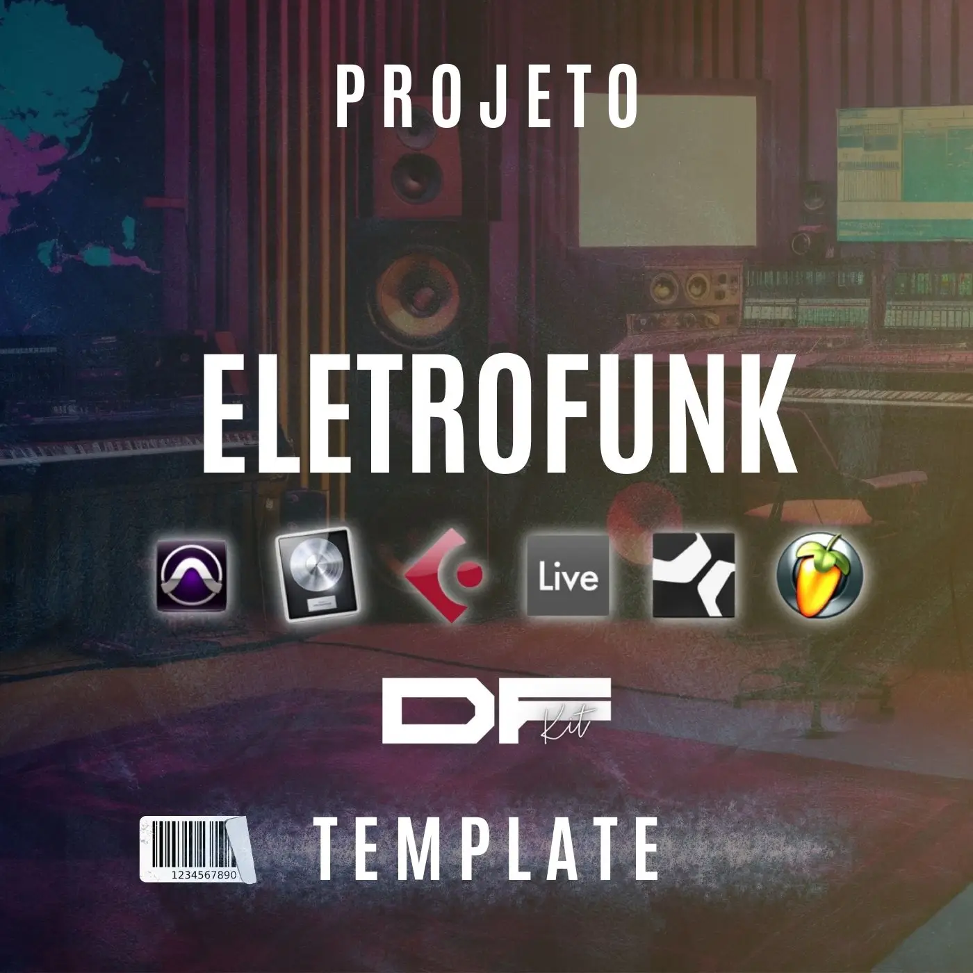 BASE ELETROFUNK - PROJETO FL STUDIO - ABLETON LIVE