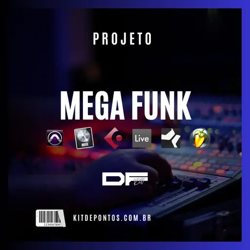 PROJETO MEGA FUNK - FL STUDIO - ABLETON -  ACID PRO