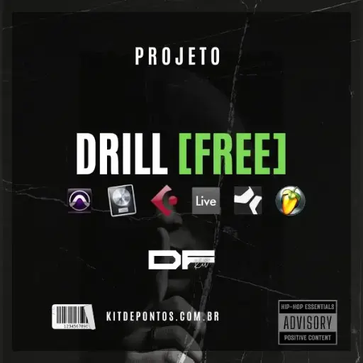 Projeto BEAT DRILL - FL STUDIO - ABLETON - ACID PRO - DJ DF KIT